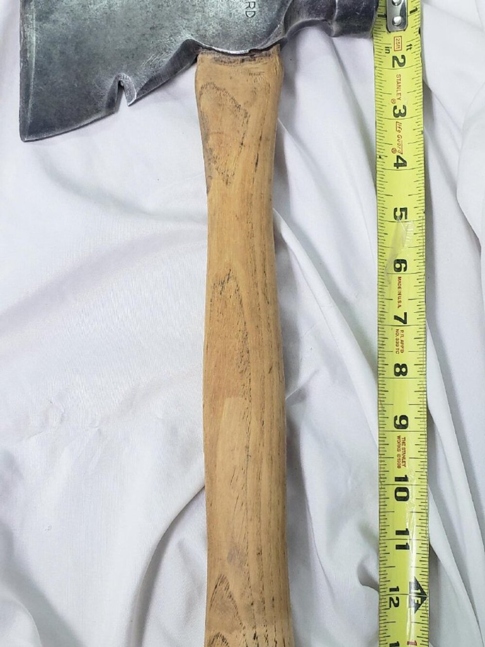 VINTAGE WIZARD HATCHET AXE CARPENTRY ROOFING HAMMER MADE IN USA - Picture 11 of 12
